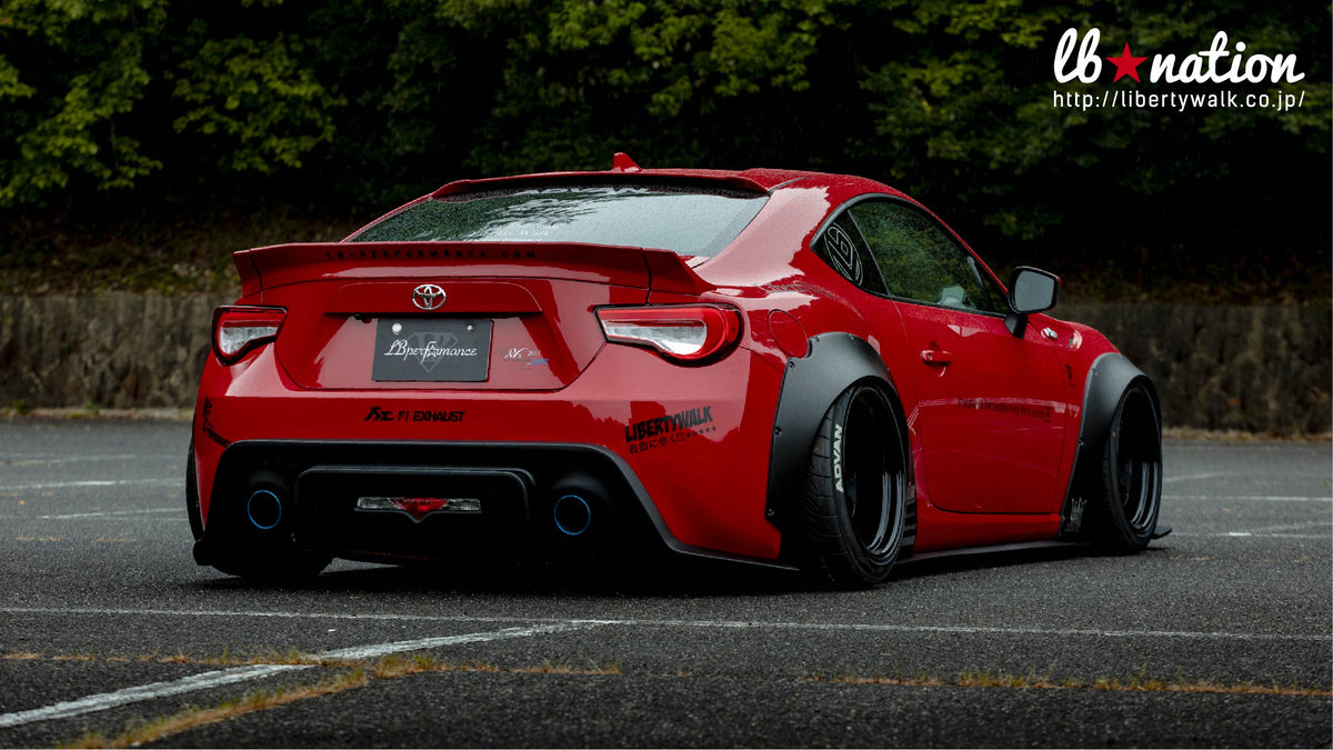 Liberty Walk (lb★nation) TOYOTA 86 / SUBARU BRZ / FRS Wide Body Kit - GO WIDEBODY