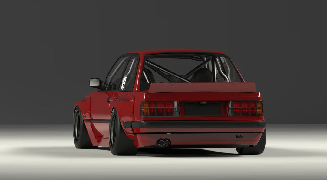 Rocket Bunny BMW E30 (84-91 Couple) Wide Body Kit - GO WIDEBODY