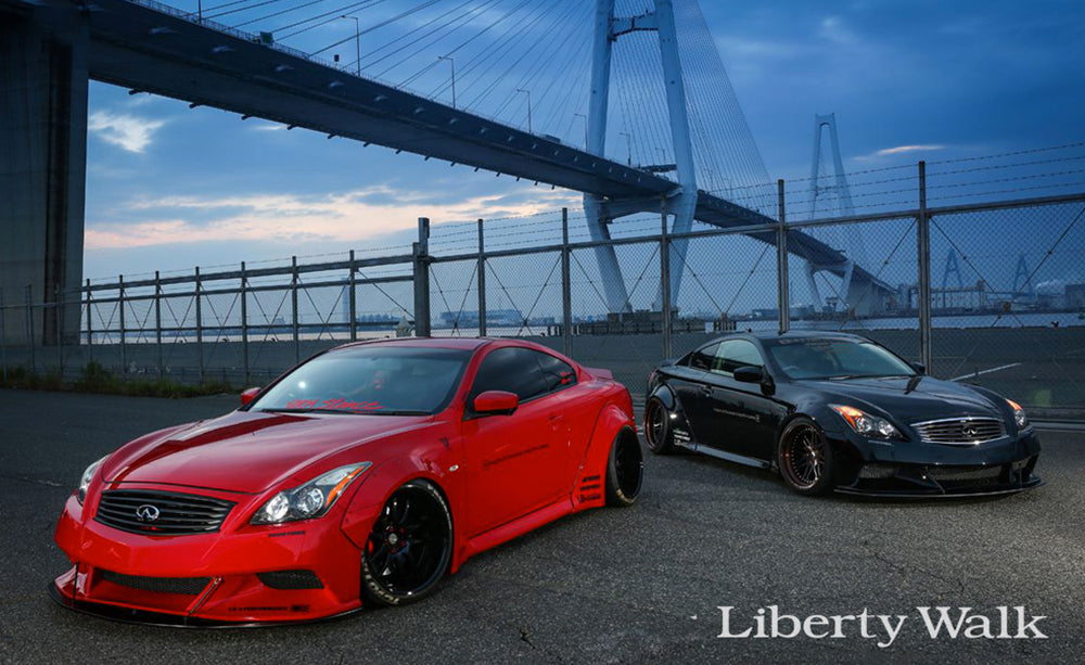 Liberty Walk (LB★STANCE) WORKS Infiniti G37 Coupe Wide body Kit - GO WIDEBODY