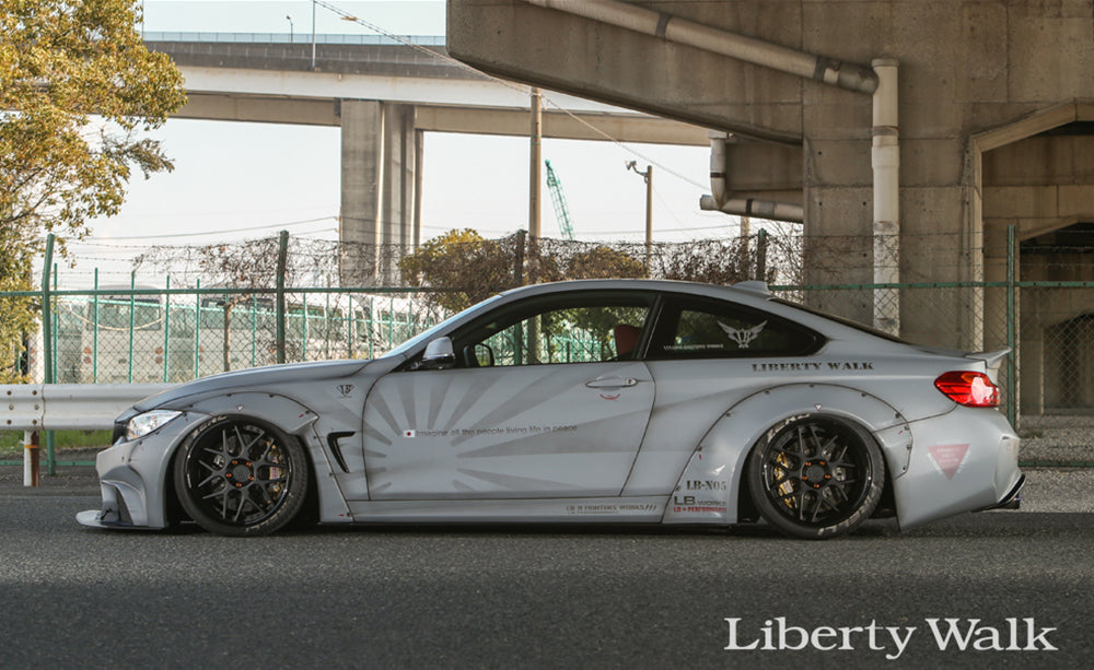 Liberty Walk (LB★WORKS) BMW 4-Series Wide Body Kit - GO WIDEBODY