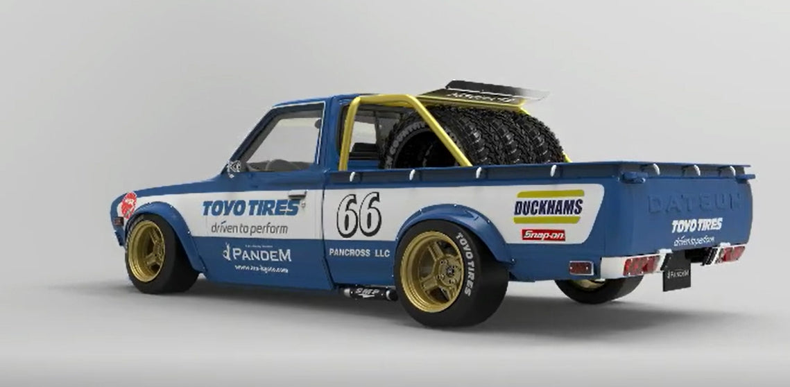 Rocket Bunny Datsun 620 Wide Body Kit - GO WIDEBODY