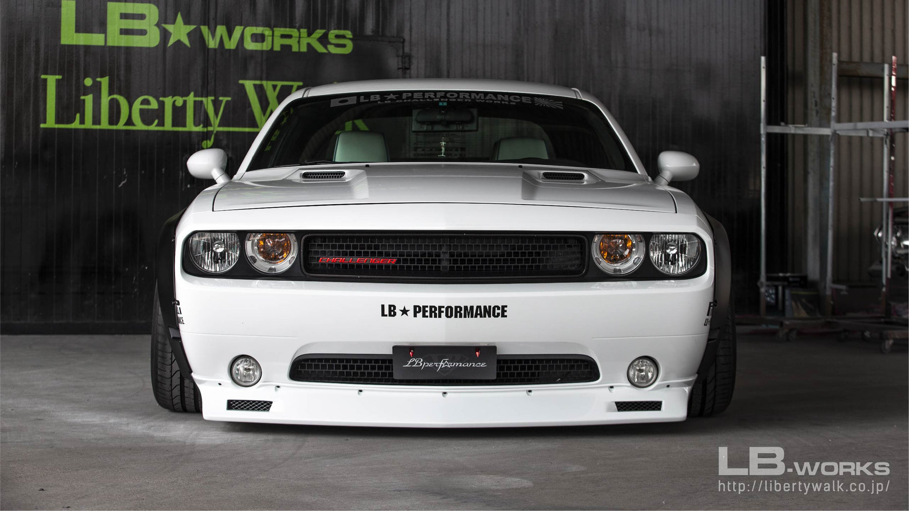 Liberty Walk (LB-WORKS) DODGE Challenger Wide Body Kit | TRACKUZA.COM ...