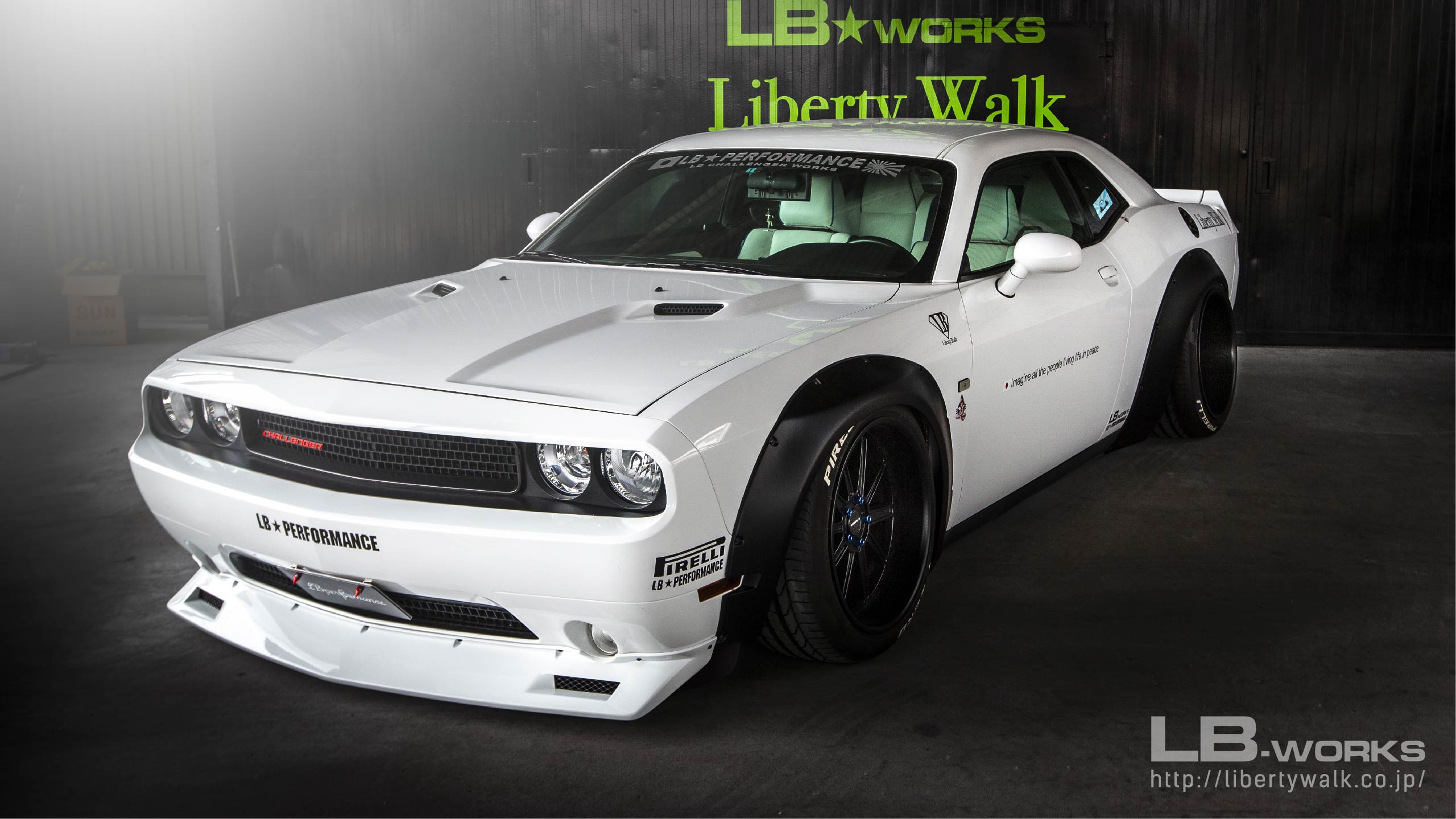 Liberty Walk (LB-WORKS) DODGE Challenger Wide Body Kit | TRACKUZA.COM ...