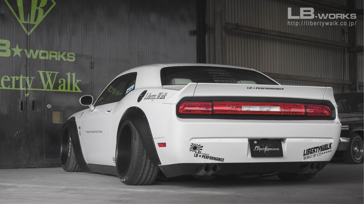 Liberty Walk (LB-WORKS) DODGE Challenger Wide Body Kit - GO WIDEBODY