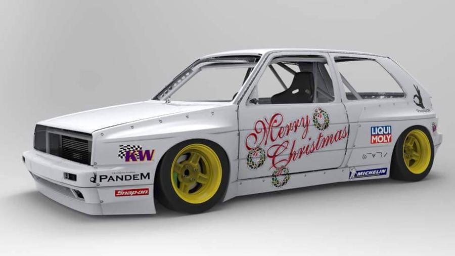 Rocket Bunny Volkswagen Golf MK2 Wide Body Kit - GO WIDEBODY