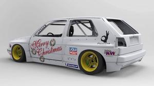 Rocket Bunny Volkswagen Golf MK2 Wide Body Kit - GO WIDEBODY