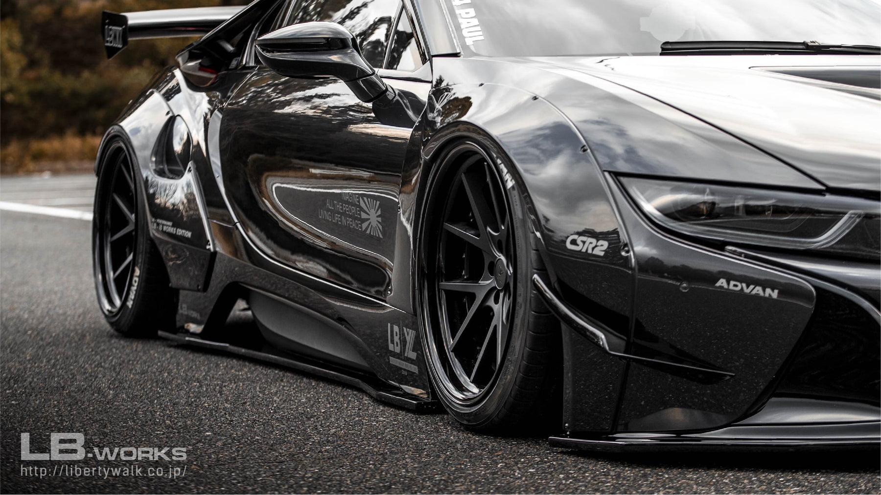 Liberty Walk (LB-WORKS) BMW I8 Wide Body Kit | TRACKUZA.COM – TRACKUZA LLC