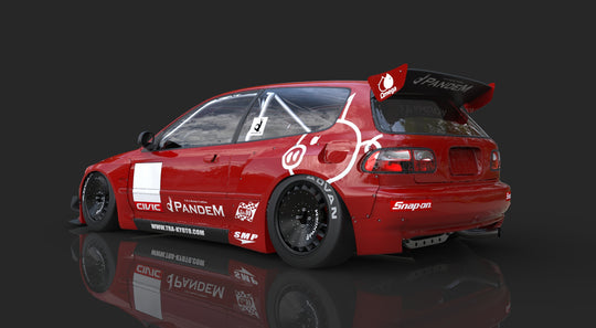 Rocket Bunny Honda Civic EG Wide Body Kit - GO WIDEBODY