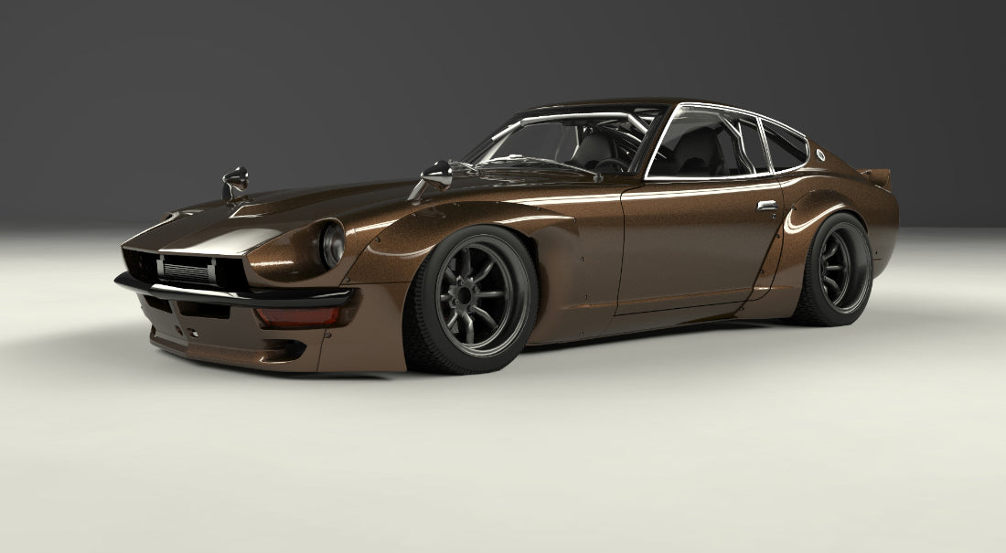 Rocket Bunny マスタング　ボディー Rocket Bunny Datsun 240z (S30) Wide Body Kit | TRACKUZA.COM