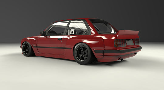 Rocket Bunny BMW E30 (84-91 Couple) Wide Body Kit - GO WIDEBODY