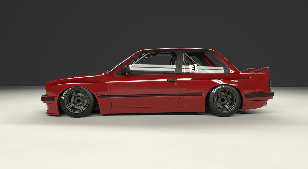 Rocket Bunny BMW E30 (84-91 Couple) Wide Body Kit - GO WIDEBODY