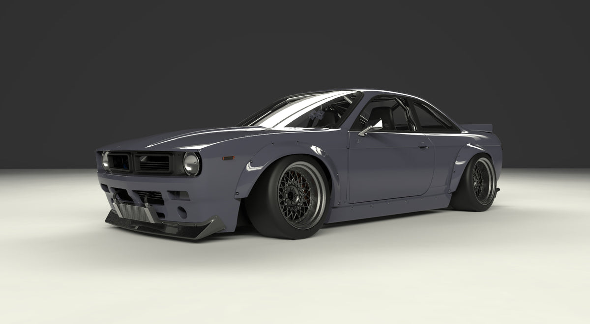 Rocket Bunny Nissan 240sx (S14) Boss Wide Body Kit - GO WIDEBODY