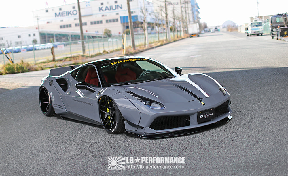 Liberty Walk (LB-WORKS) Ferrari 488 Wide Body Kit - GO WIDEBODY