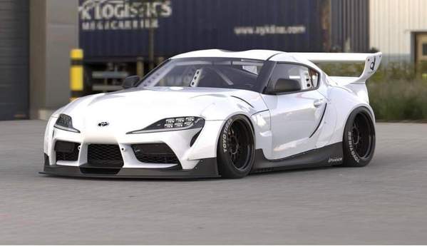 Rocket Bunny Toyota A90 Supra Wide Body Kit Version 1 - GO WIDEBODY
