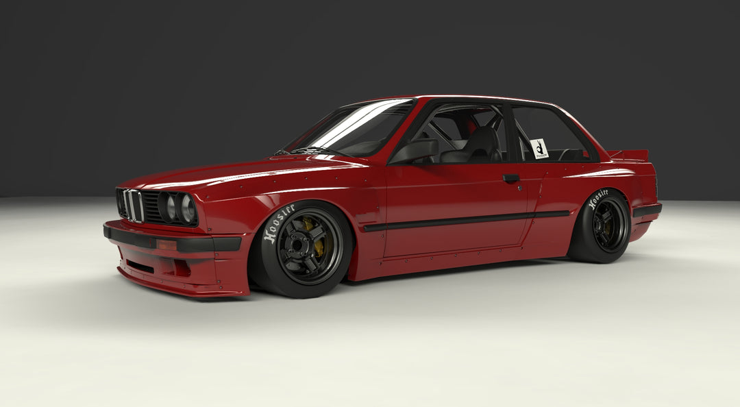 Rocket Bunny BMW E30 (84-91 Couple) Wide Body Kit - GO WIDEBODY