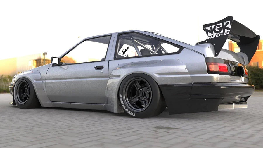 Rocket Bunny | Pandem AE86 LEVIN Hatchback Wide Body Kit