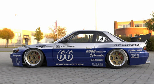 Rocket Bunny Nissan S13 V3 Wide Body Kit