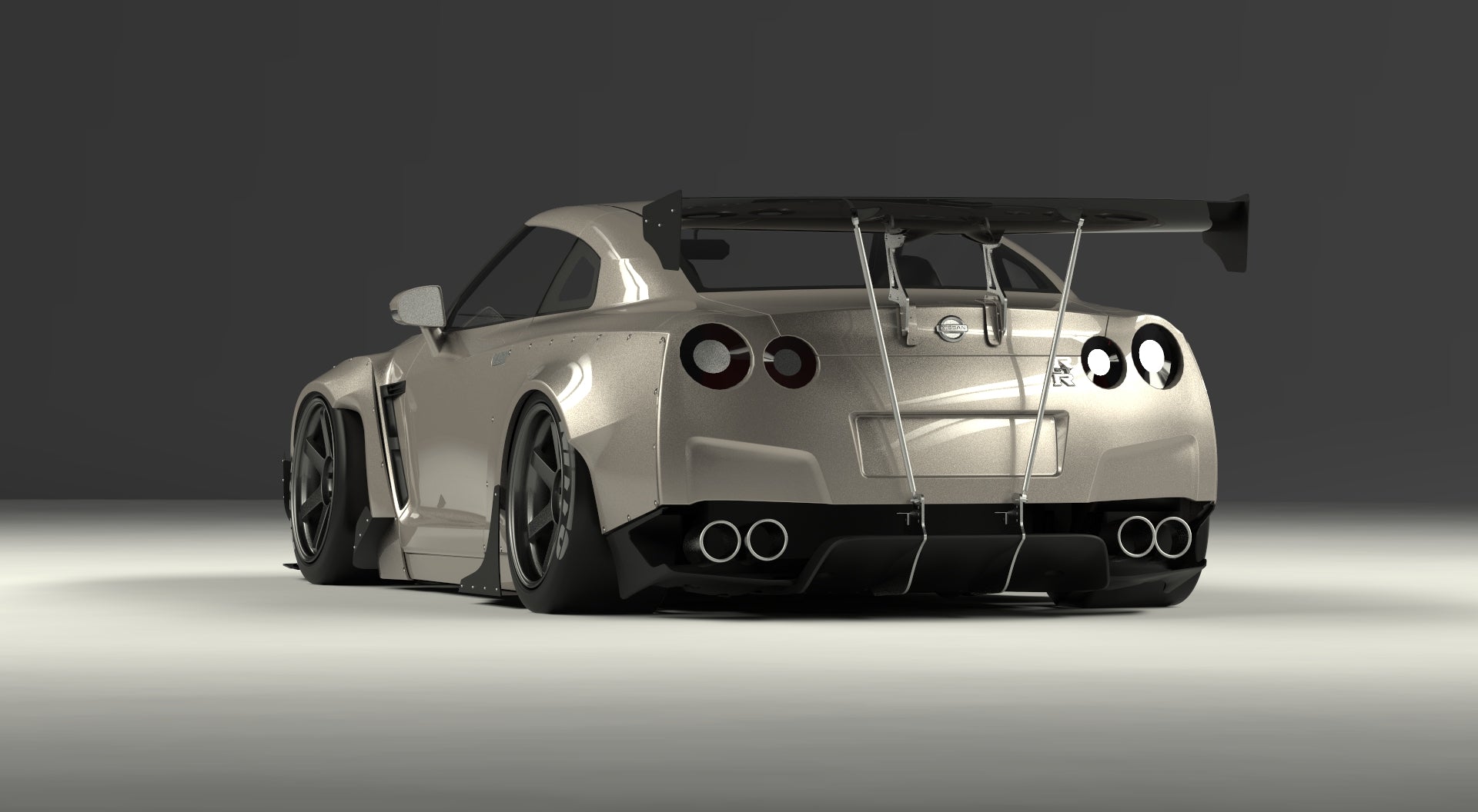 Rocket Bunny Pandem Nissan GT-R (R35) V1 Widebody Kit – TRACKUZA LLC