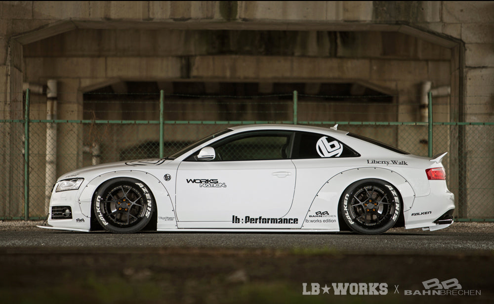 Liberty Walk LB★WORKS AUDI A5 / S5 (BAHN BRECHEN) Wide Body Kit - GO WIDEBODY