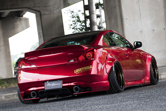 Liberty Walk (LB★STANCE) WORKS Infiniti G37 Coupe Wide body Kit - GO WIDEBODY