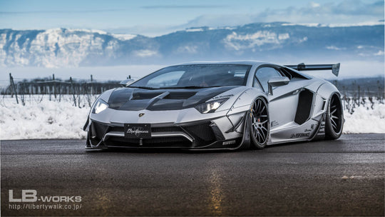 Liberty Walk (LB★WORKS) Lamborghini AVENTADOR Limited Edition Wide Body Kit - GO WIDEBODY