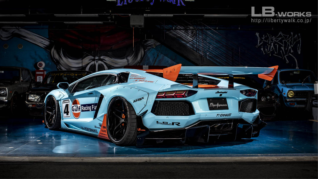 Liberty Walk (LB★WORKS) Lamborghini AVENTADOR Limited Edition Wide Body Kit - GO WIDEBODY