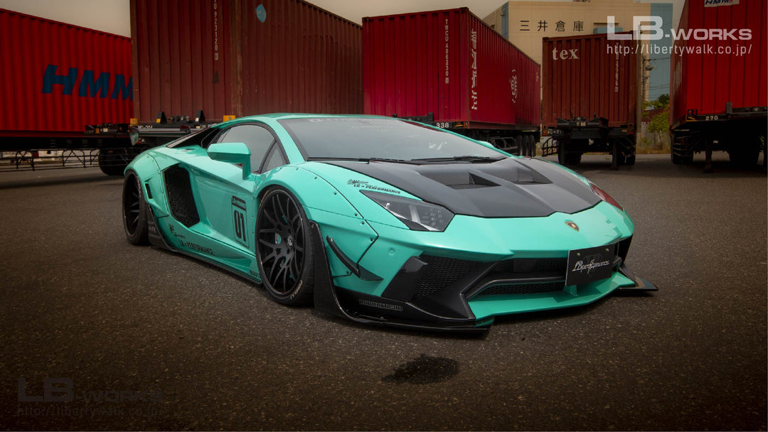 Liberty Walk (LB★WORKS) Lamborghini AVENTADOR Limited Edition Wide Body Kit - GO WIDEBODY