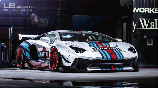 Liberty Walk (LB★WORKS) Lamborghini AVENTADOR Limited Edition Wide Body Kit - GO WIDEBODY