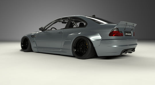 Rocket Bunny BMW e46 M3 Wide Body Kit - GO WIDEBODY