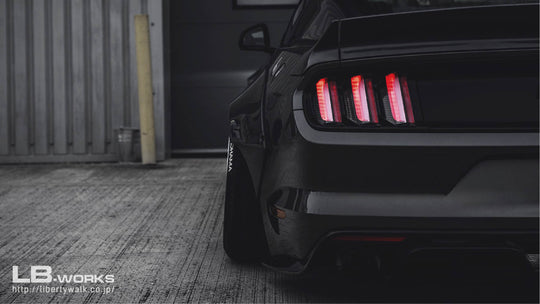 Liberty Walk (LB-WORKS) FORD MUSTANG 2015+Wide Body Kit - GO WIDEBODY