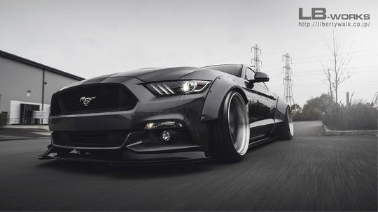 Liberty Walk (LB-WORKS) FORD MUSTANG 2015+Wide Body Kit - GO WIDEBODY