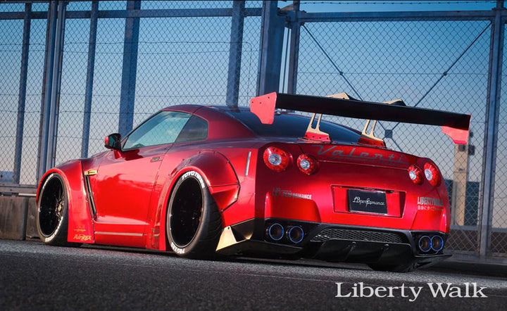 Liberty Walk LB★WORKS Nissan GT-R R35 Type 1 Widebody Kit – TRACKUZA LLC