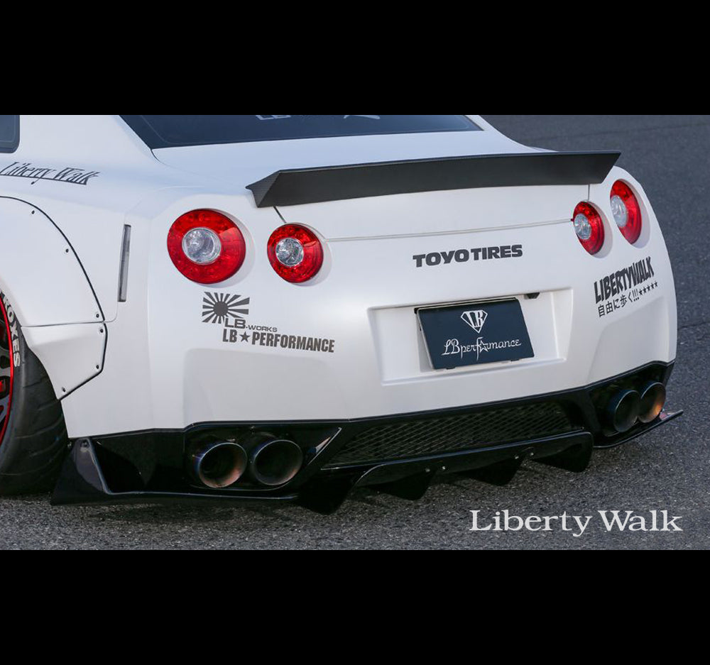 Lbtw R35 Liberty Walk LB★WORKS Nissan GT-R R35 Type 1 Widebody Kit – TRACKUZA LLC