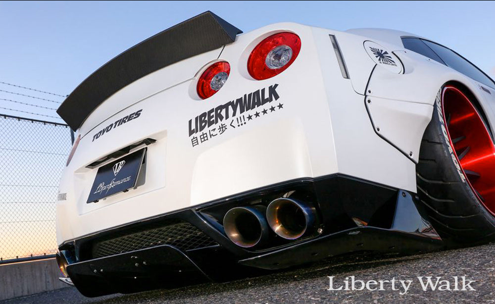 Lbtw R35 Liberty Walk LB★WORKS Nissan GT-R R35 Type 1 Widebody Kit – TRACKUZA LLC