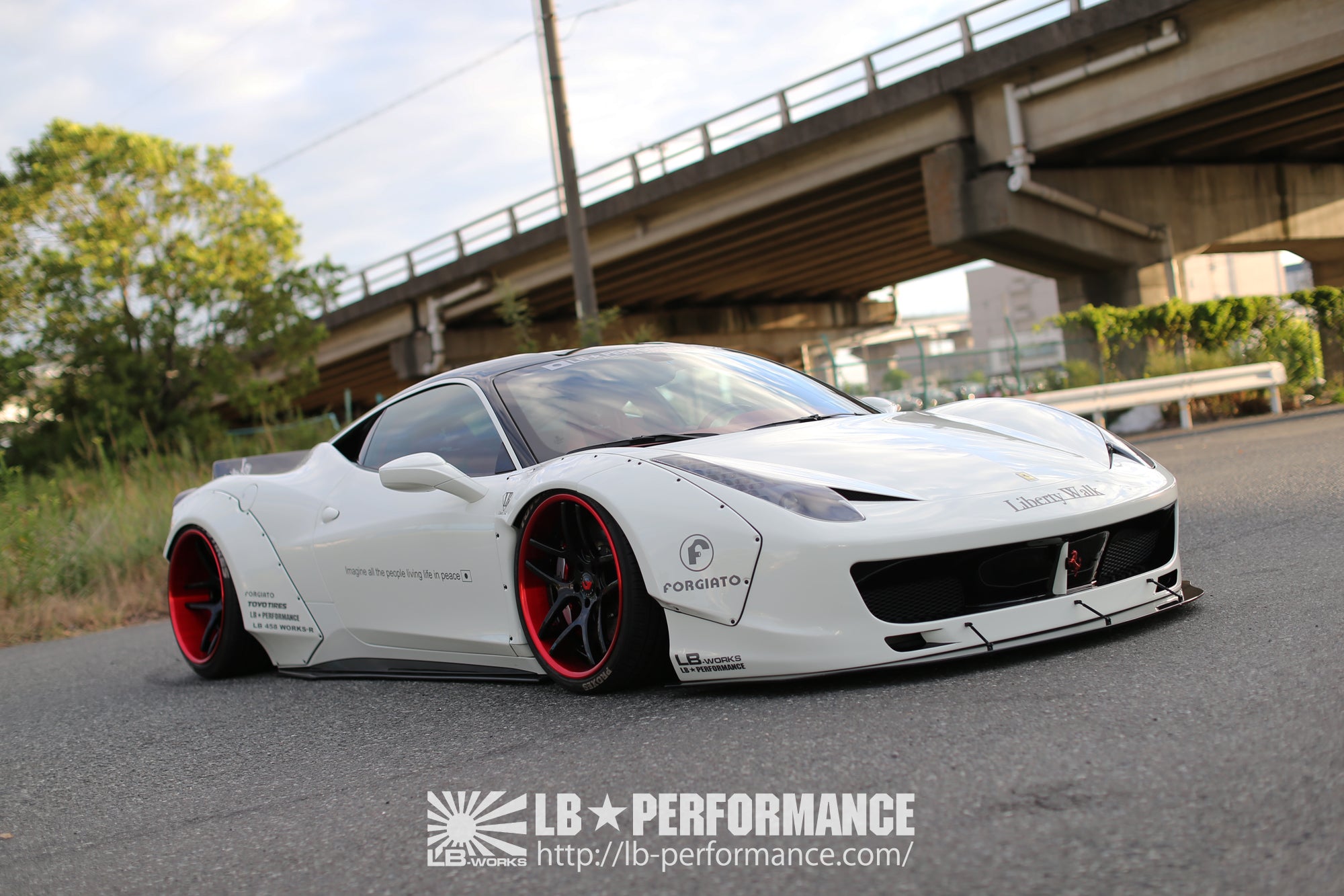 LB Custom Liberty Walk 1/18 Ferrari 458 Italia Limited to 50