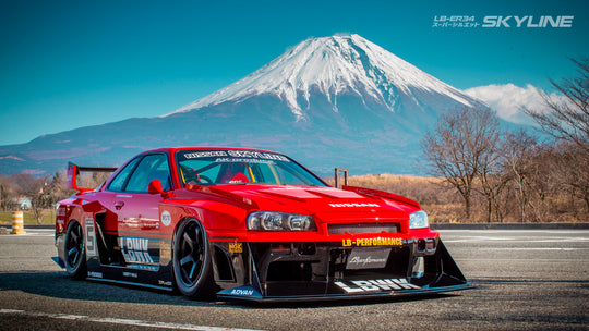 LB-ER34 Super Silhouette SKYLINE Complete Body Kit "Limited"