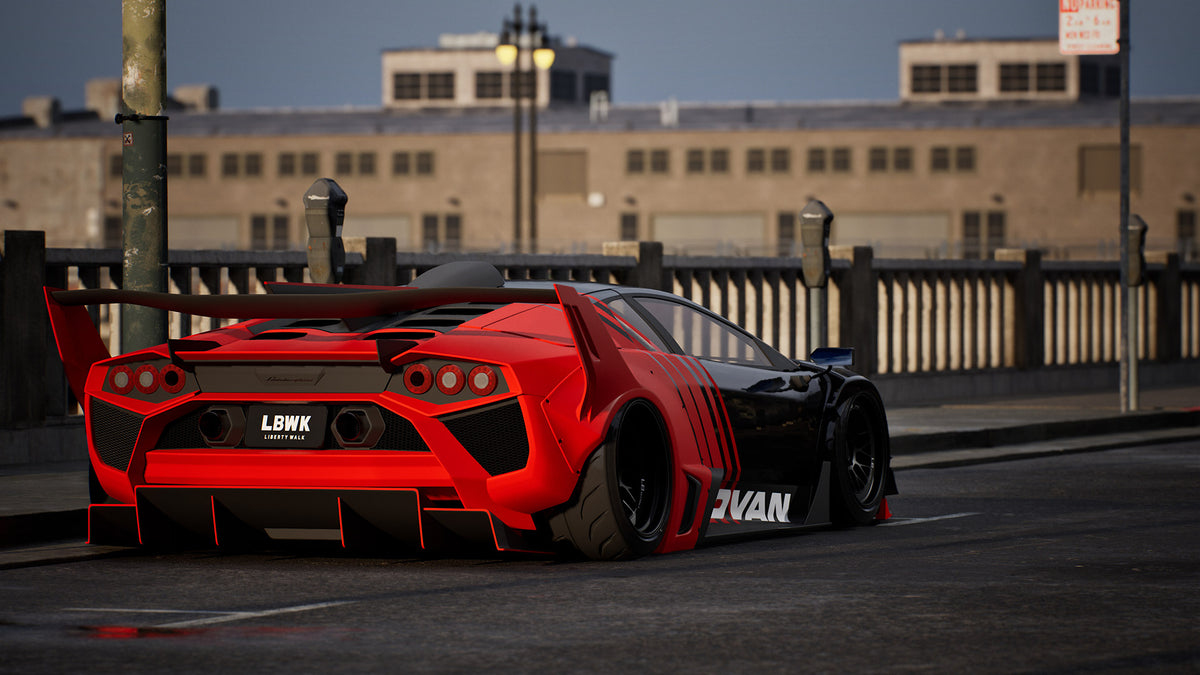 Liberty Walk LB-Silhouette WORKS Lamborghini Murcielago GT Evo Widebody Kit