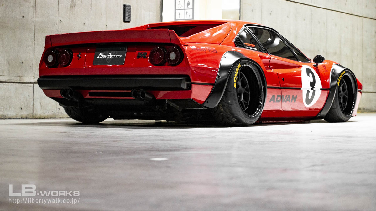 Liberty Walk (LB-WORKS) Ferrari 308 GTB Wide Body Kit - GO WIDEBODY