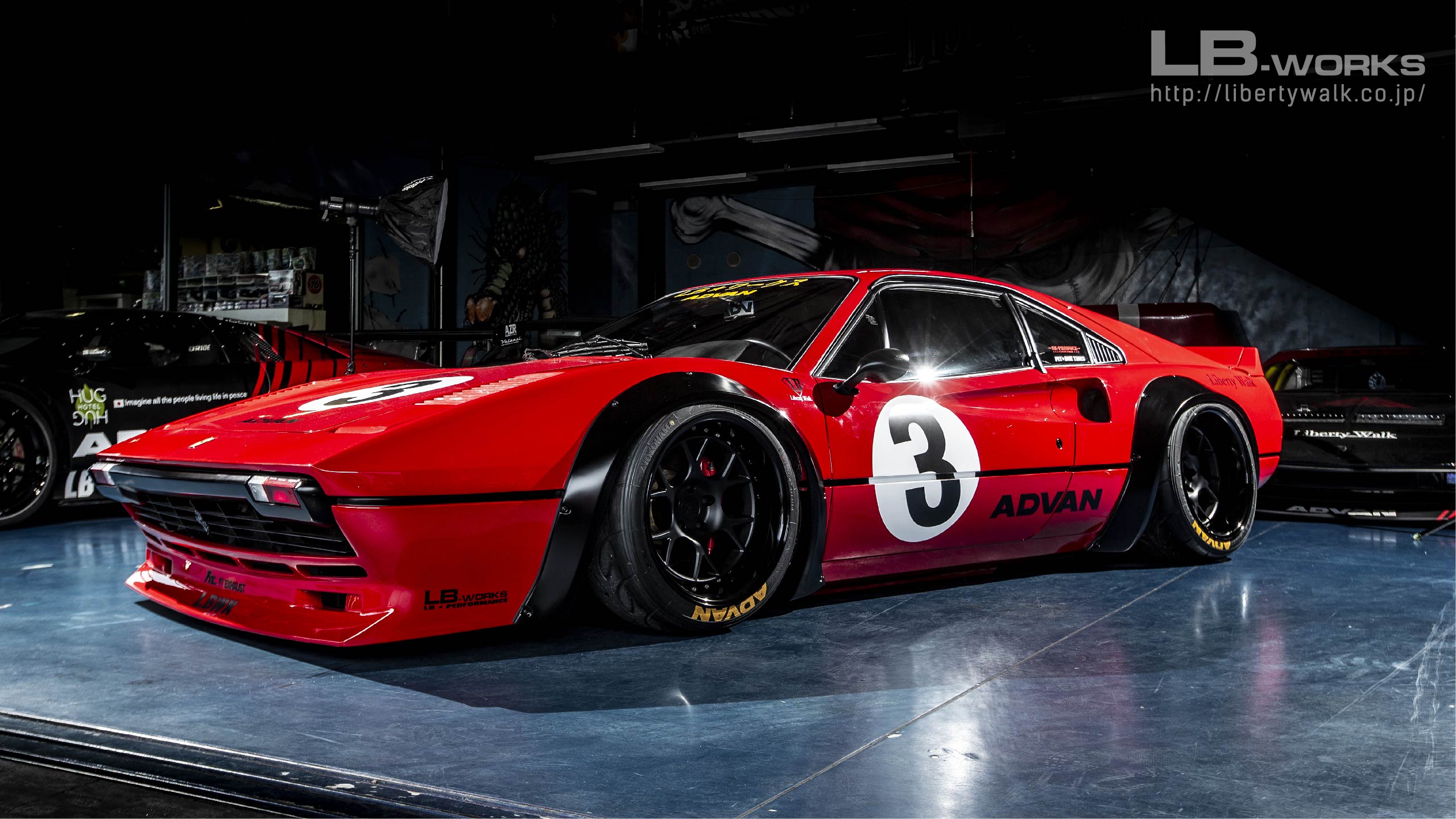 Liberty Walk (LB-WORKS) Ferrari 308 GTB Wide Body Kit - GO WIDEBODY