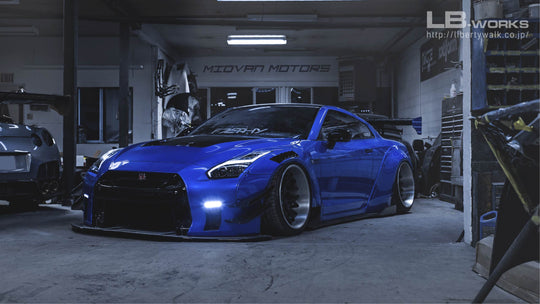 Liberty Walk (LB-WORKS) NISSAN GT-R R35 Type 2 Wide Body Kit - GO WIDEBODY