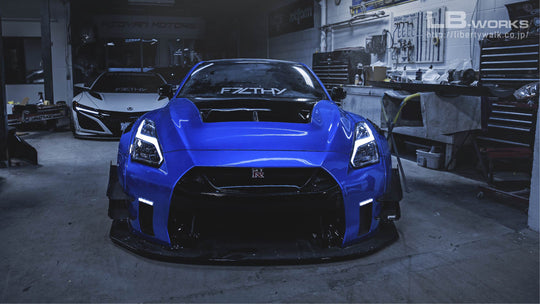 Liberty Walk (LB-WORKS) NISSAN GT-R R35 Type 2 Wide Body Kit - GO WIDEBODY