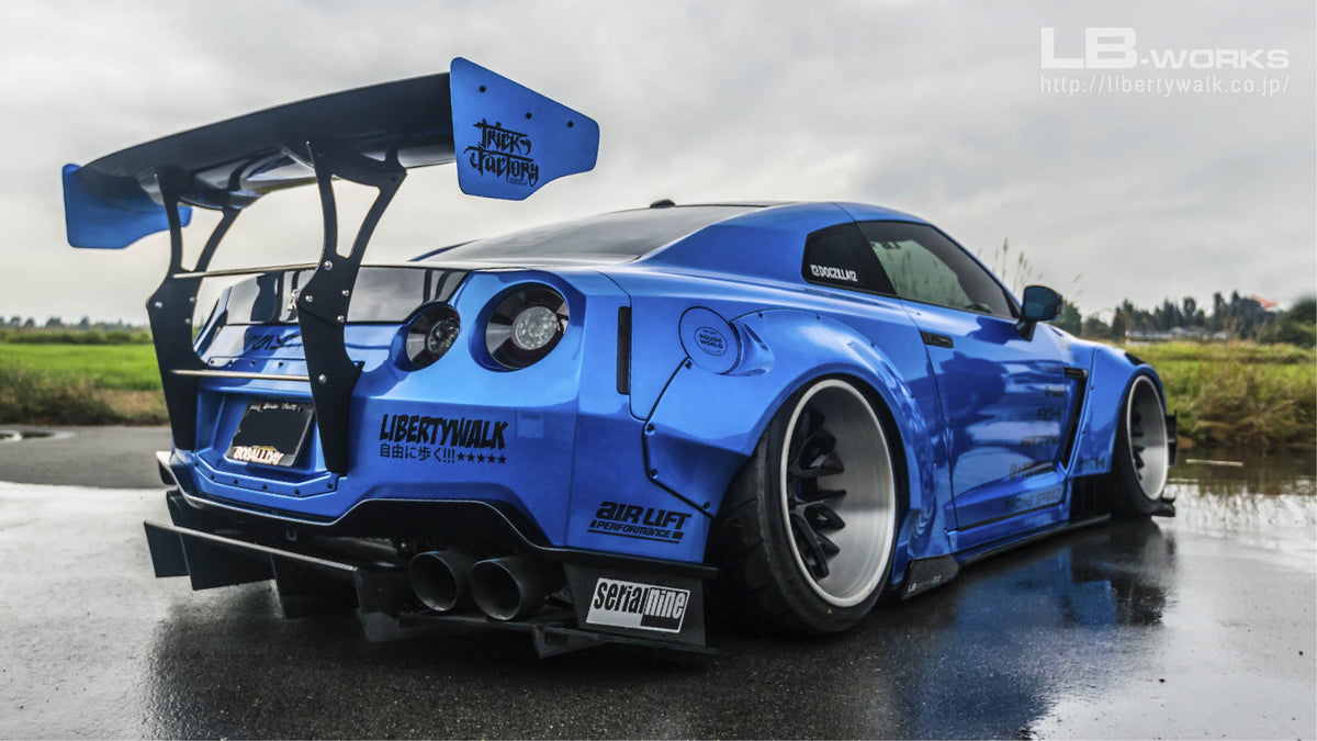 Liberty Walk (LB-WORKS) NISSAN GT-R R35 Type 2 Wide Body Kit - GO WIDEBODY
