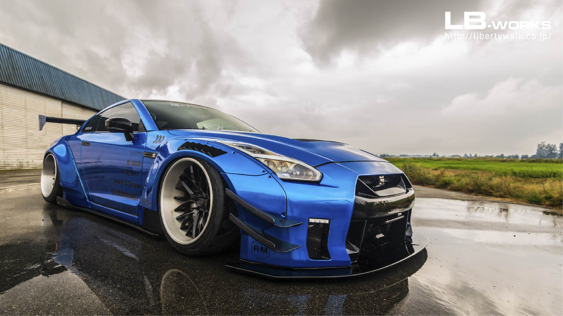 Lbtw R35 Liberty Walk LB★WORKS Nissan GT-R R35 Type 2 Widebody Kit – TRACKUZA LLC