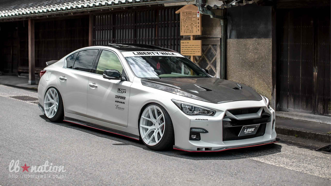Liberty Walk Infiniti Q50 Body Kit