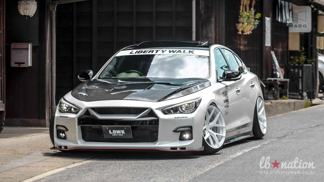 Liberty Walk Infiniti Q50 Body Kit