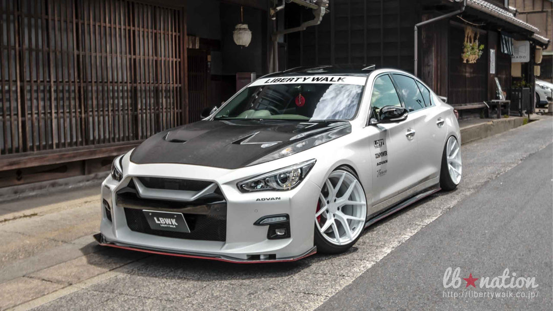 Liberty Walk Infiniti Q50 Body Kit