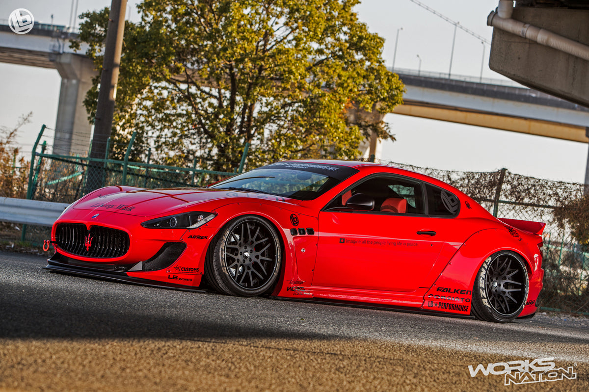 Liberty Walk (LB-WORKS) MASERATI GRANTURISMO Wide Body Kit - GO WIDEBODY