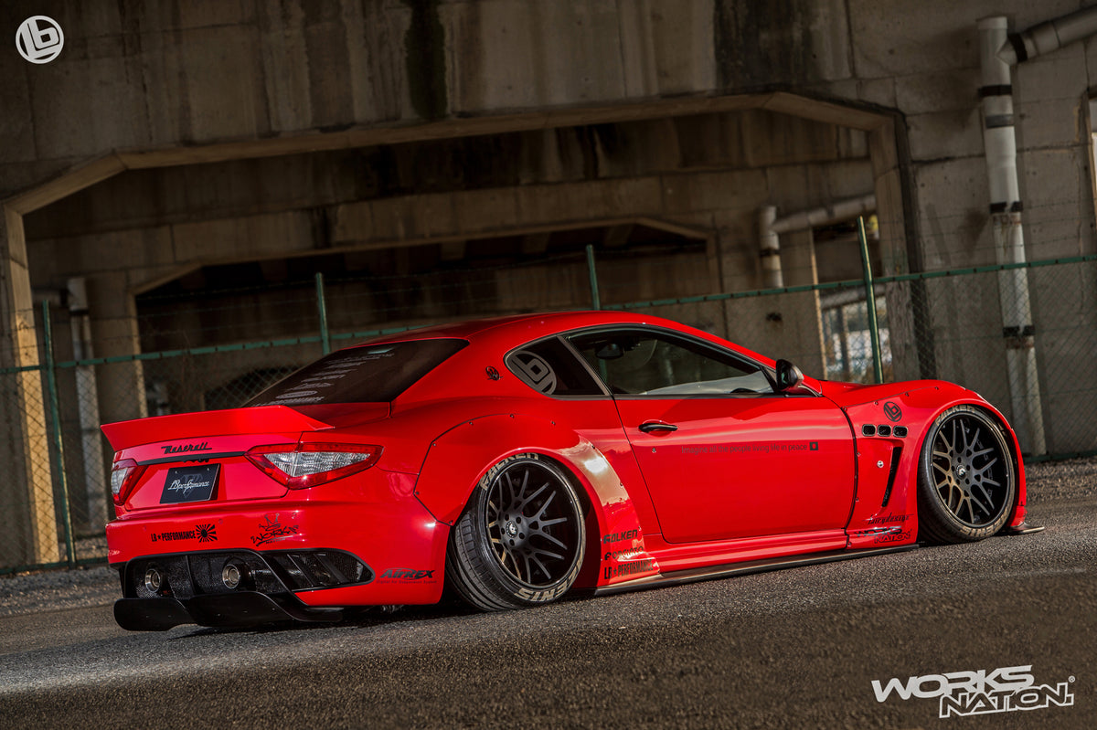 Liberty Walk (LB-WORKS) MASERATI GRANTURISMO Wide Body Kit - GO WIDEBODY