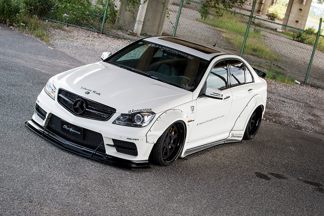 Liberty Walk (LB-WORKS) MERCEDES-BENZ C63 (Coupe/Sedan W204) Wide Body Kit - GO WIDEBODY