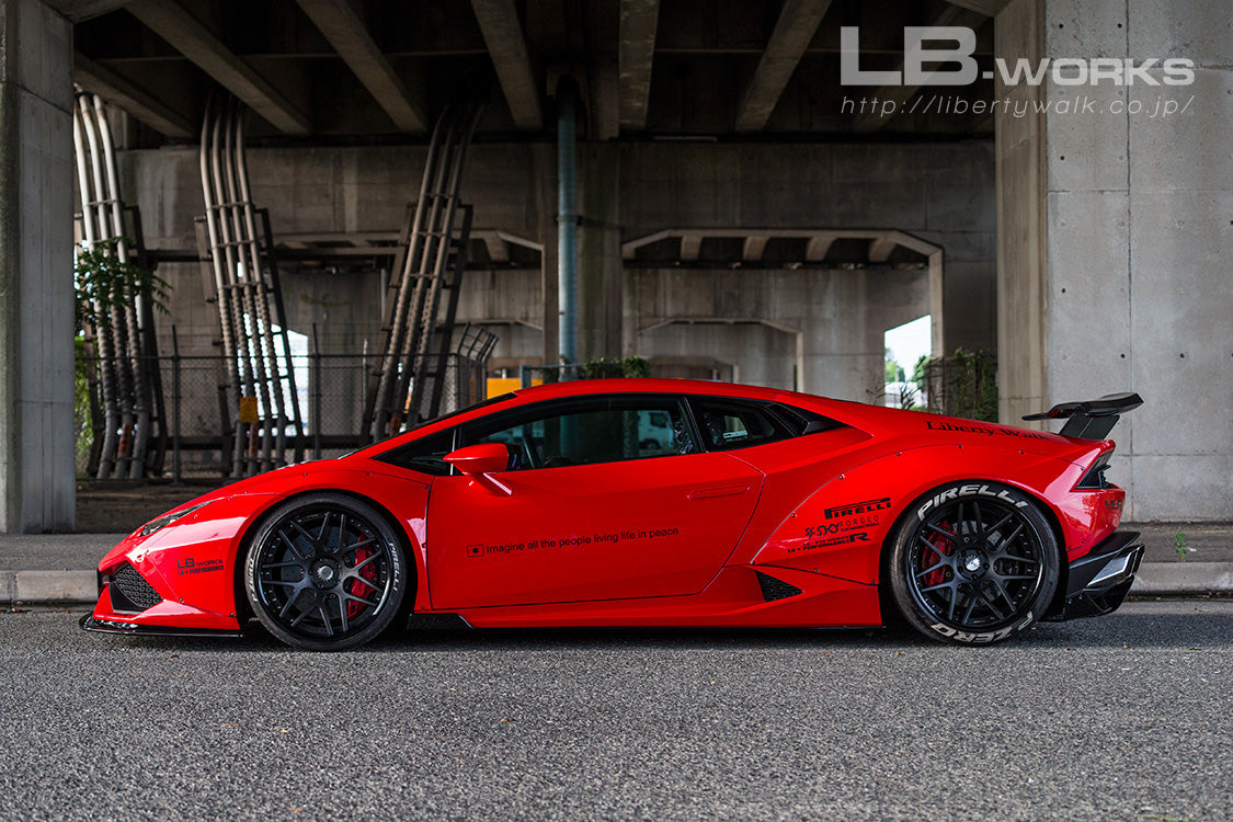 Liberty Walk (LB★WORKS) Lamborghini HURACAN Wide Body Kit - GO WIDEBODY